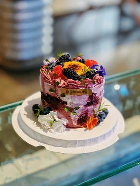 【春季限定花青素大满贯】桑葚烤布蕾·奶油蛋糕