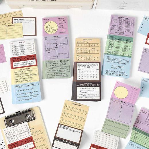 PaperMore可书写便签本 生活随笔系列 手账素材办公室留言便签本 商品图1