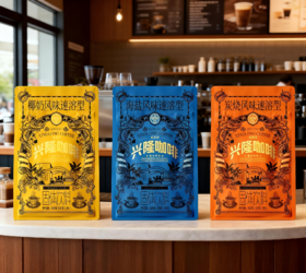 兴科风味速溶咖啡360g/热带风味醇香浓郁