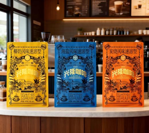 兴科风味速溶咖啡360g/热带风味醇香浓郁 商品图0