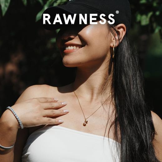 Rawness/契健 迷你杠铃白瓷项链 商品图2