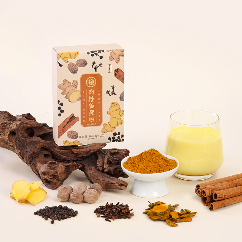 正安 肉桂姜黄粉 六味护本姜辛暖意 温阳养护舒气化力 赶走身体虚寒感 60g/盒