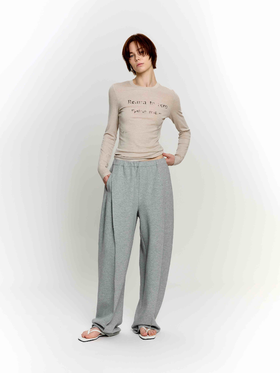 印花打底长袖 T