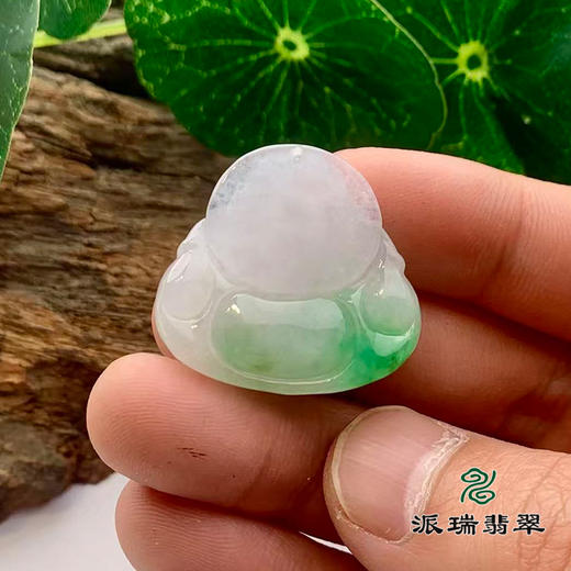 派瑞翡翠 翡翠佛 糯种 飘翠 商品图2