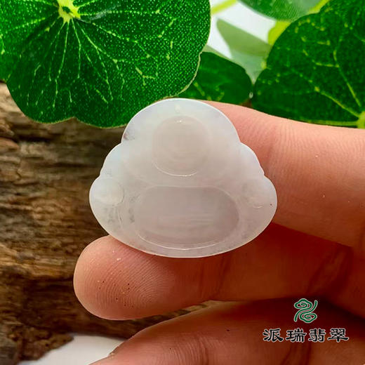 派瑞翡翠 翡翠佛 糯种 白色 商品图2