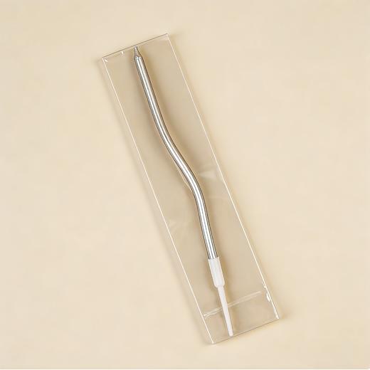 银色弯曲蜡烛 商品图0