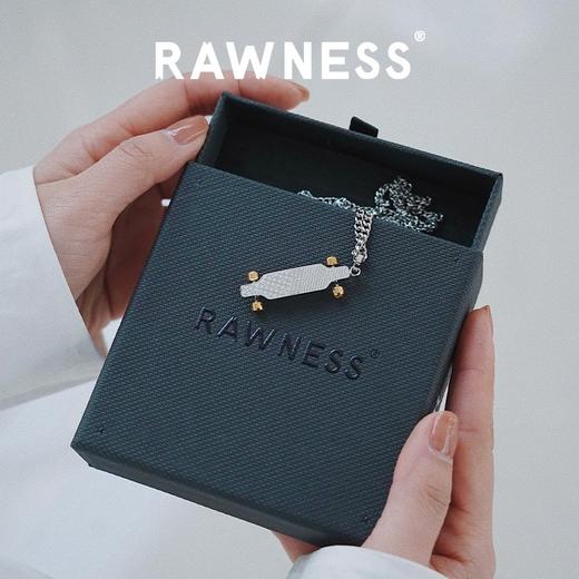 Rawness/契健 新款滑板项链 银色 商品图5