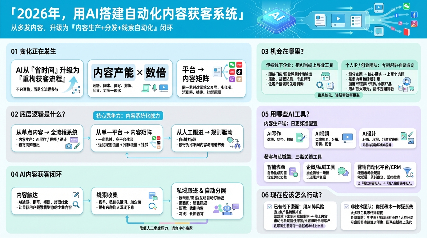 2026年AI内容营销有什么新趋势？