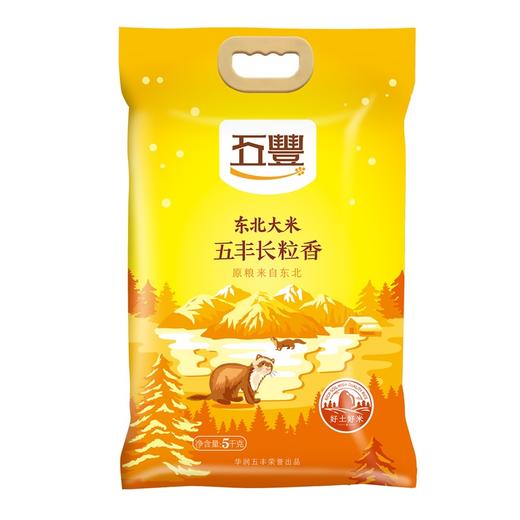 DH 五丰 东北长粒香米5kg 商品图0