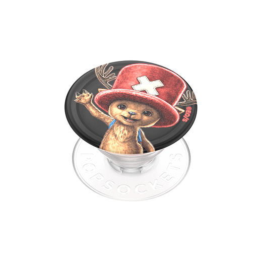 【奇航之心】蓝鼻子的万能药 泡泡骚 x ONE PIECE POPGRIP泡泡骚手机粘贴式气囊支架 Graphic平面系列 红色 乔巴 商品图0