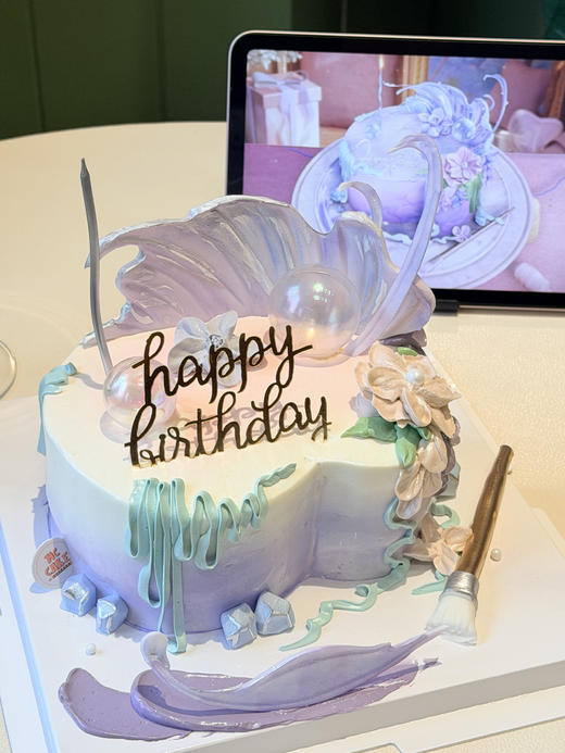 2026恋与深空/祁煜生日蛋糕【单层夹心】 商品图3