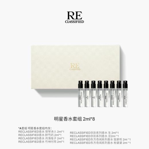 RE调香室明星大师迷你小样组合试香装2mlx8 商品图3