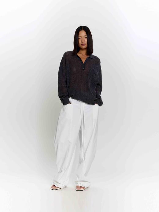 绞花polo针织 商品图0