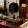 neon 丽扬 MS310 实木复古蓝牙音响 双闹钟无线收音机 商品缩略图0