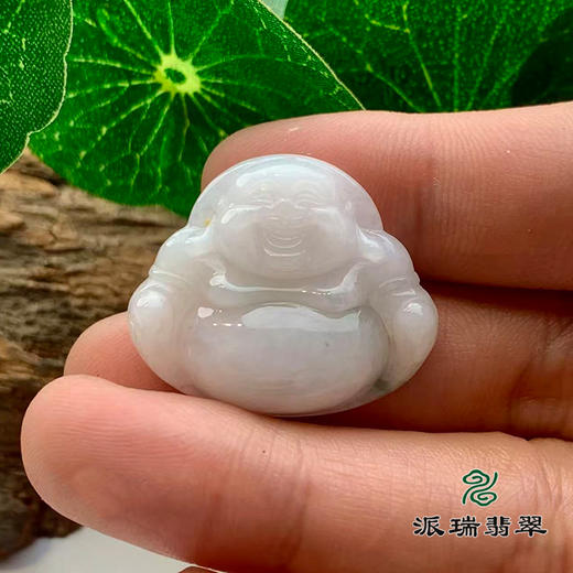 派瑞翡翠 翡翠佛 糯种 飘翠 商品图1