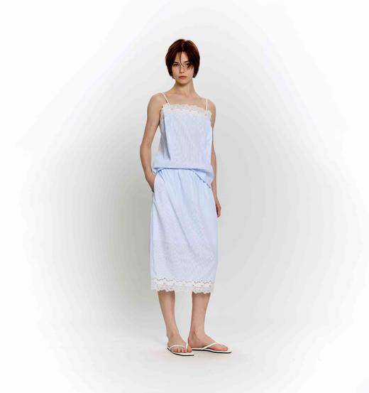 拼接蕾丝半裙 商品图0