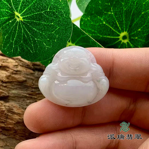 派瑞翡翠 翡翠佛 糯种 飘翠 商品图1