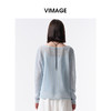 VIMAGE纬漫纪慵懒休闲减龄宽松百搭上衣2026夏季新款V2513215 商品缩略图4