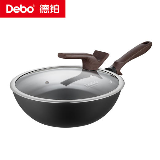 Debo德铂-泽纳斯炒锅 传承级铁锅（配玻璃锅盖） 商品图10