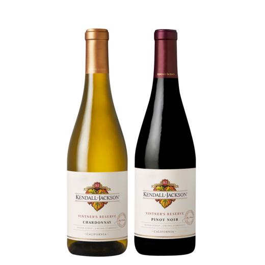 【3月特惠】肯道杰克逊 酿酒师珍藏黑皮诺红➕肯道杰克逊酿酒师珍藏夏多内白 商品图0