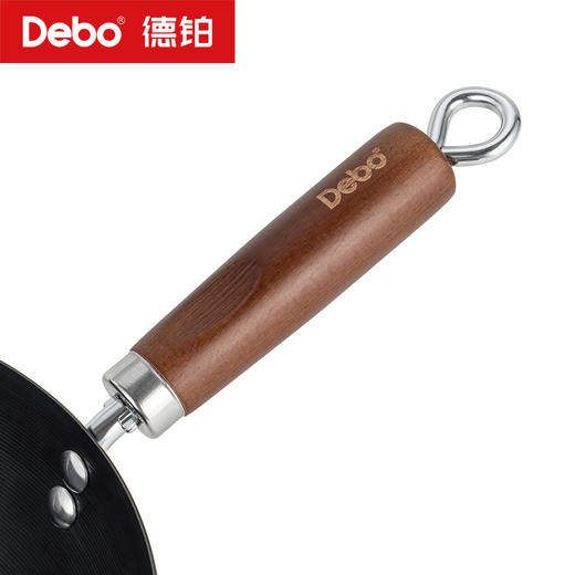 Debo德铂-欧岱拉炒锅 室氮防锈铁锅 商品图10