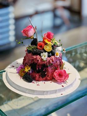 【春季限定花青素大满贯】紫雾桑柔·奶油蛋糕