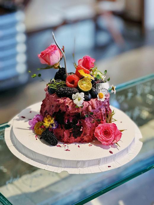 【春季限定花青素大满贯】紫雾桑柔·奶油蛋糕 商品图0