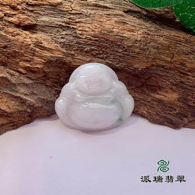 派瑞翡翠 翡翠佛 糯种 飘翠