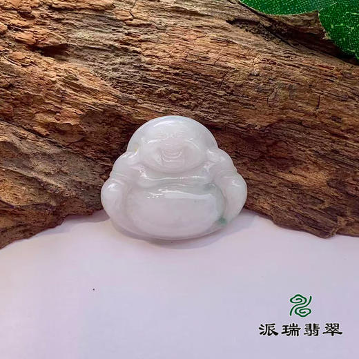 派瑞翡翠 翡翠佛 糯种 飘翠 商品图0