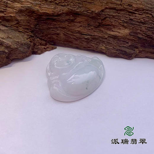 派瑞翡翠 翡翠佛 糯种 飘翠 商品图3