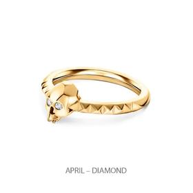订购12周到｜Kasun-Ever After Birth-钻石 金色 戒指［英国设计师］