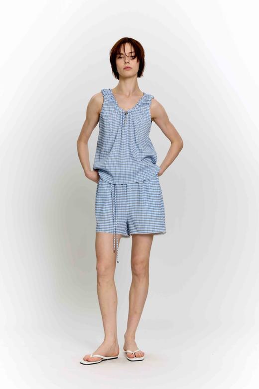 小格子短裤 商品图0