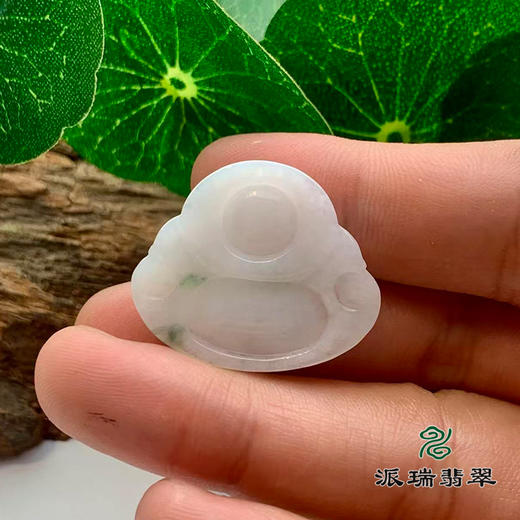 派瑞翡翠 翡翠佛 糯种 飘翠 商品图2