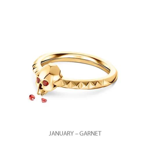 订购12周到｜Kasun-Ever After Birth-石榴石 金色 戒指［英国设计师］ 商品图0