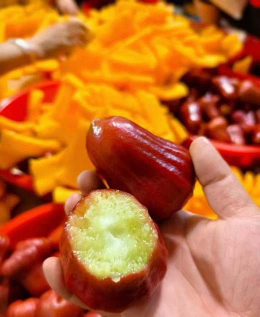 海南水果 海南莲雾黑金刚莲雾4斤中果礼盒装 商品图4