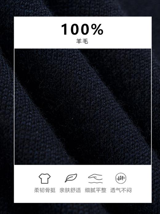 现货 臣禾	【层次感】V领假两件羊毛衫针织开衫【100%羊毛】9261090175 商品图8