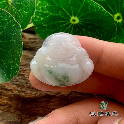 派瑞翡翠 翡翠佛 糯种 飘翠 商品图1