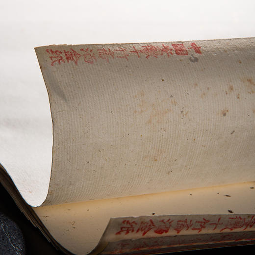 70-80年代安徽十竹斋制洒金笺（白色，一卷25张） 商品图11