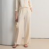 EITIE爱特爱轻松百搭松紧腰显瘦直筒通勤休闲裤2026夏季新款8605304 商品缩略图3