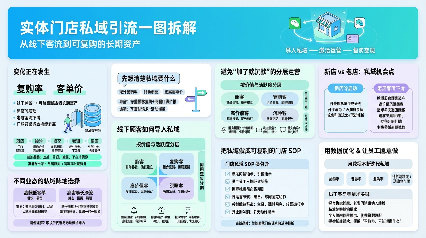 一、门店私域要先想清楚什么目标？