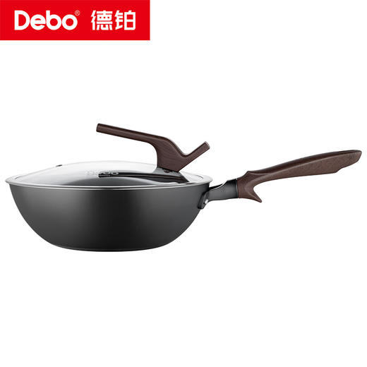 Debo德铂-泽纳斯炒锅 传承级铁锅（配玻璃锅盖） 商品图8