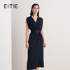 EITIE爱特爱法式气质V领显瘦收腰无袖连衣裙2026夏季新款8607317 商品缩略图0