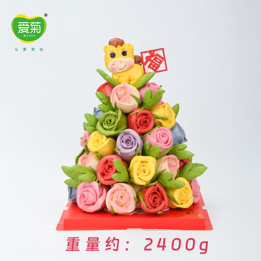 [爱菊花馍]金马踏花（10寸） 商品图2