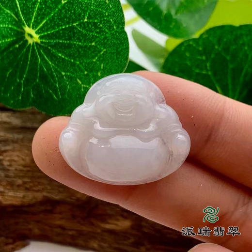 派瑞翡翠 翡翠佛 糯种 白色 商品图1