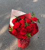 温情永驻19枝红康乃馨花束 商品缩略图0