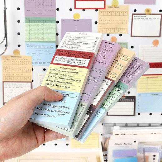PaperMore可书写便签本 生活随笔系列 手账素材办公室留言便签本 商品图0