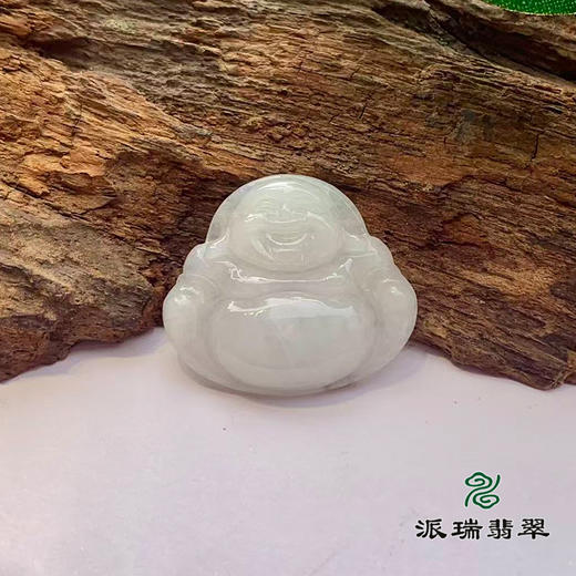 派瑞翡翠 翡翠佛 糯种 商品图0
