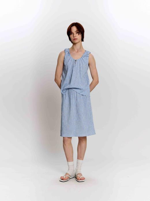 小格子半裙 商品图0