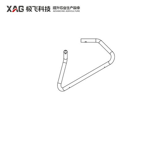极飞 P100 Pro/P100/P100 睿图左脚架 农机配件 商品图0