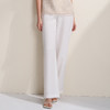 EITIE爱特爱简约舒适百搭垂感直筒显瘦通勤白色休闲裤2026夏新款B2605210 商品缩略图2